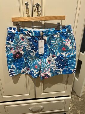 Lilly Pulitzer Gretchen High Rise Stretch Shorts NWT